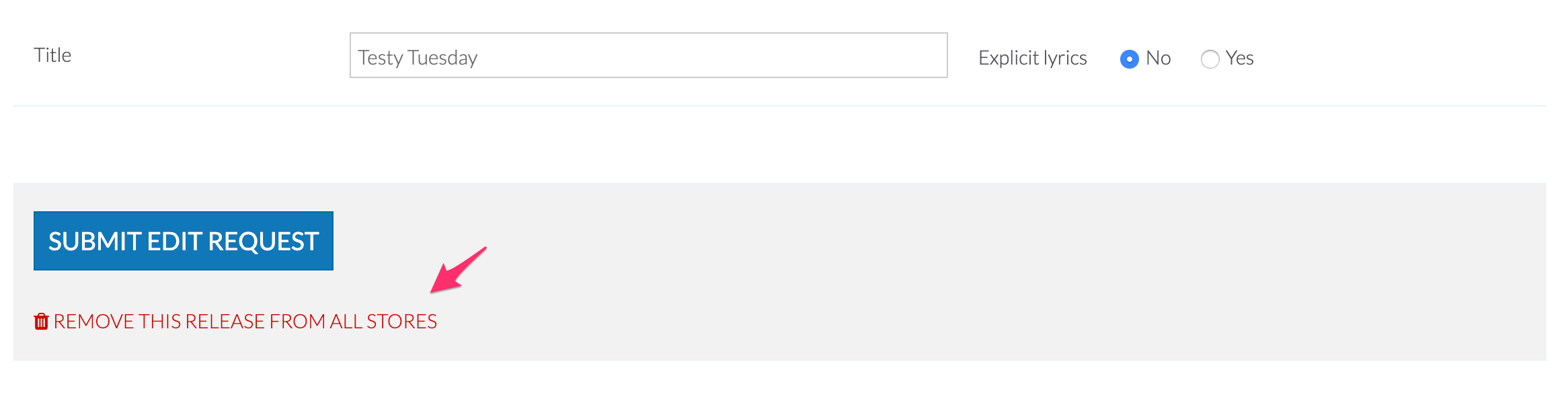 How Do I Delete A Release From Streaming Services Distrokid Help Center